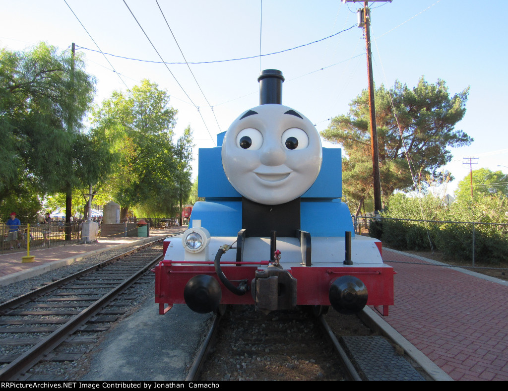 THOMAS 1 standing by at Pinacate...Tidmouth station